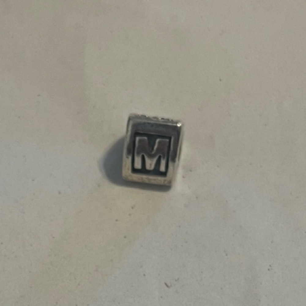 Pandora letter “M” charm